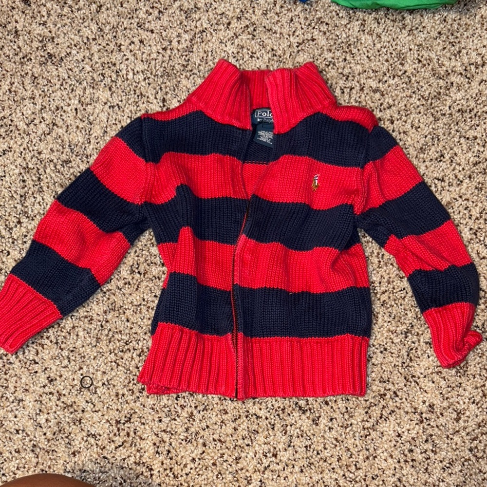 Polo by Ralph Lauren Red and Black Jacket